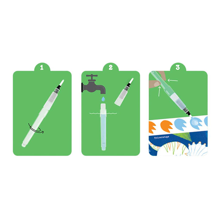 Paint-a-Picture Set - Dinosaurs