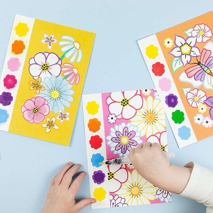 Paint-a-Picture Set - Butterflies & Flowers