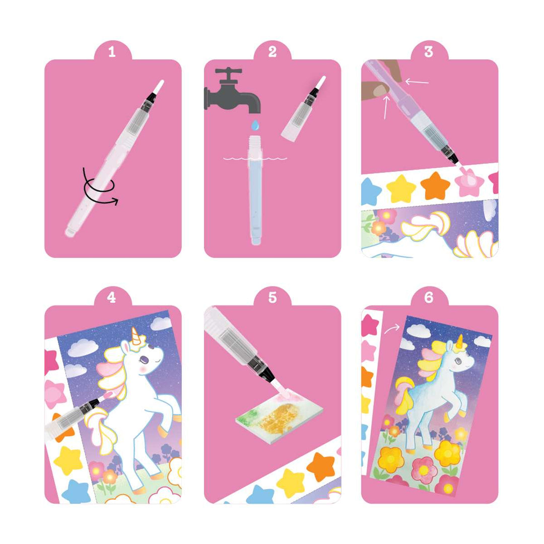 Paint A Picture Set - Unicorn Skies