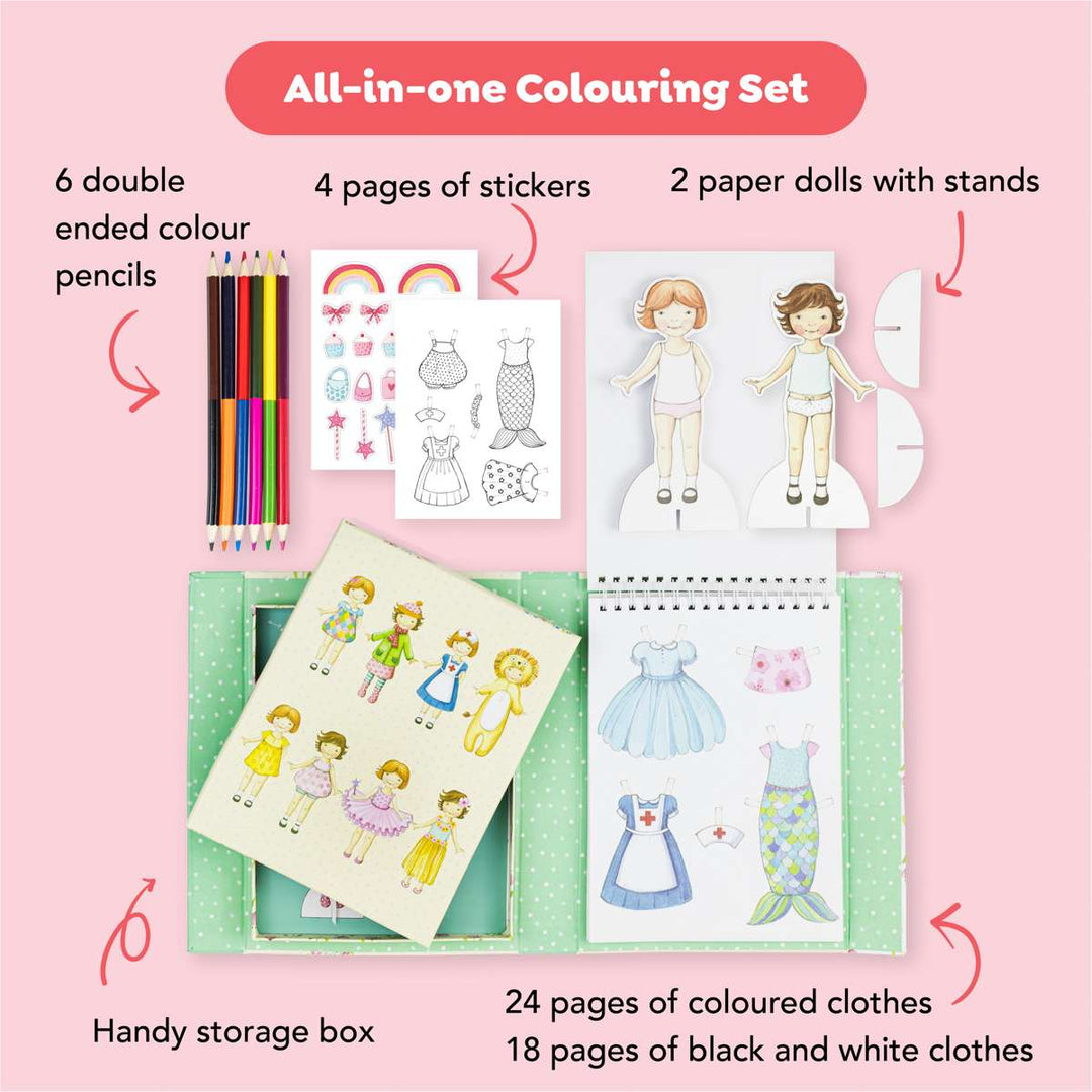 Paper Dolls Kit - Vintage