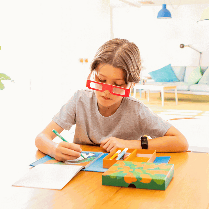 3D Colouring Set - Fierce Creatures