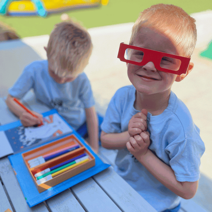 3D Colouring Set - Fierce Creatures