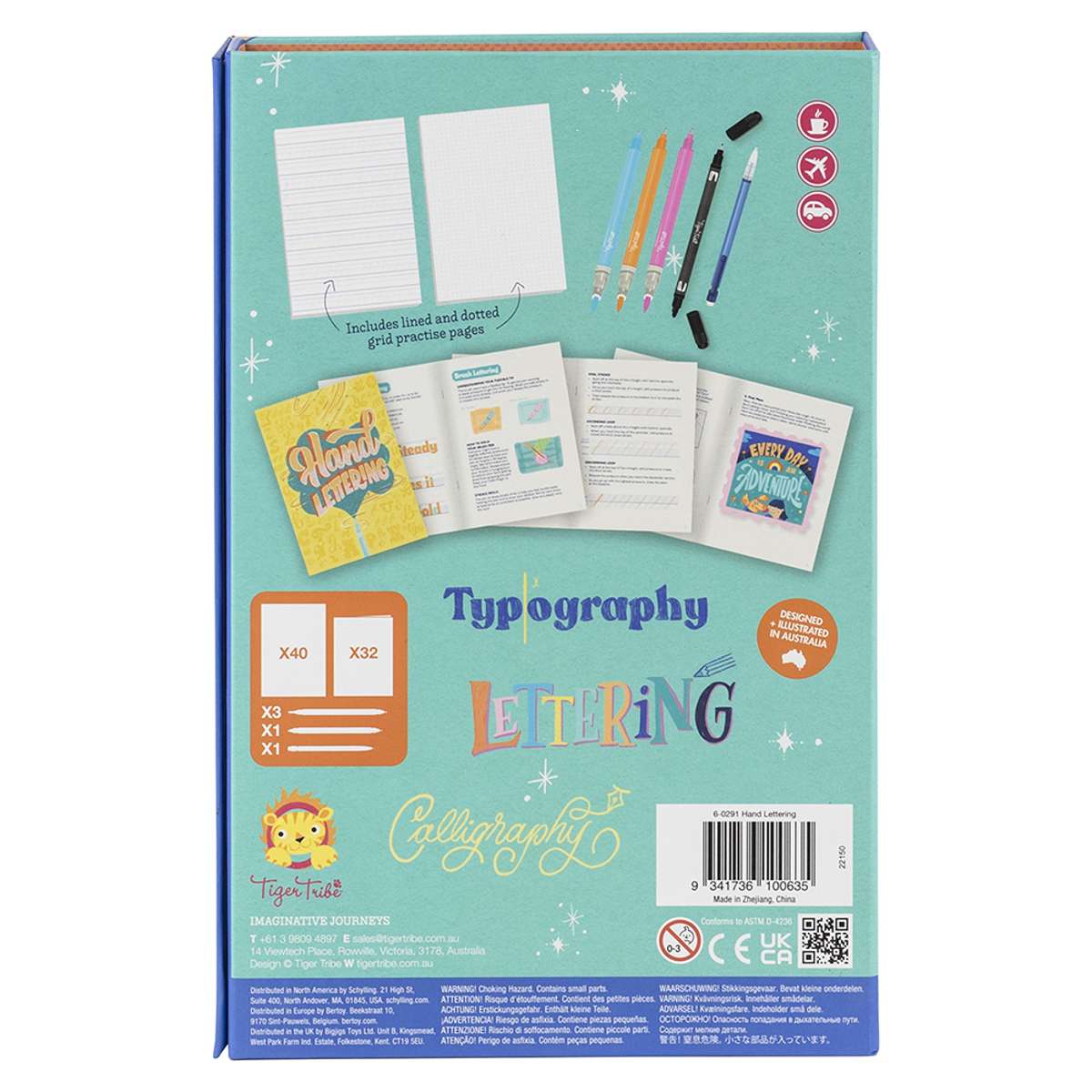 Write Co Lettering Set Kids Hand Lettering Set | Tiger Tribe – TigerTribe