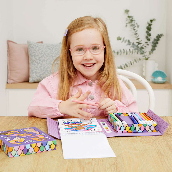 Colour By Numbers - Mermaids and Friends