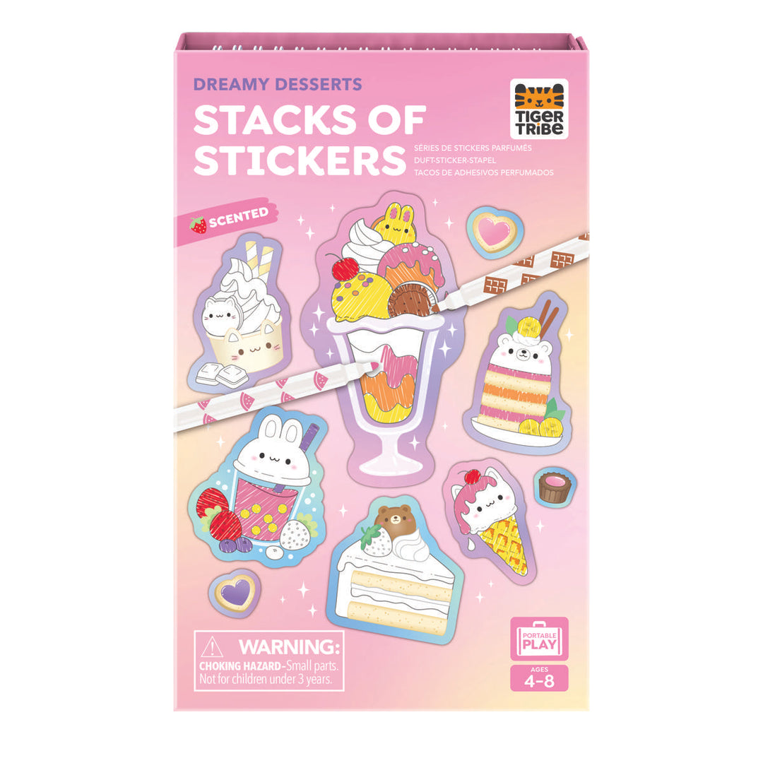 Scented Stacks of Stickers - Dreamy Desserts