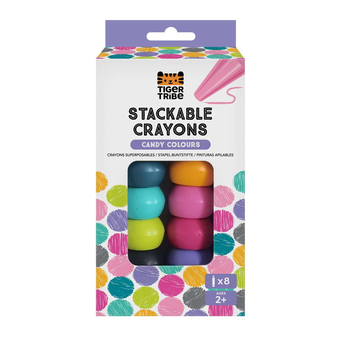 Stackable Crayons - Candy Colours